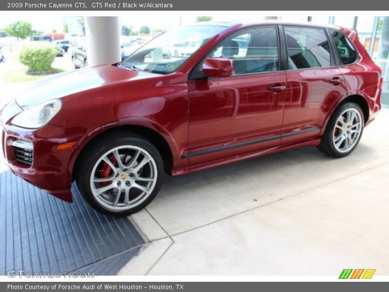GTS Red / Black w/Alcantara 2009 Porsche Cayenne GTS