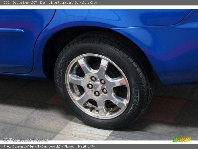 Electric Blue Pearlcoat / Dark Slate Gray 2004 Dodge Neon SXT