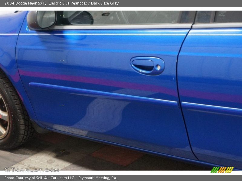 Electric Blue Pearlcoat / Dark Slate Gray 2004 Dodge Neon SXT