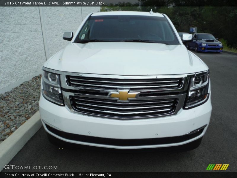 Summit White / Jet Black 2016 Chevrolet Tahoe LTZ 4WD