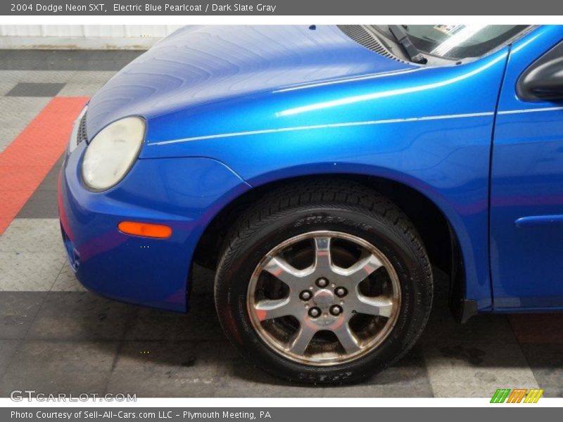 Electric Blue Pearlcoat / Dark Slate Gray 2004 Dodge Neon SXT