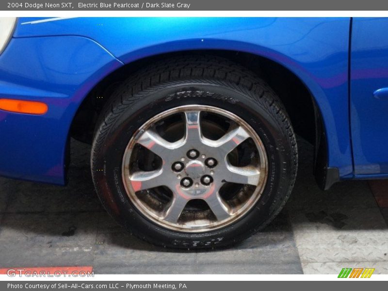 Electric Blue Pearlcoat / Dark Slate Gray 2004 Dodge Neon SXT