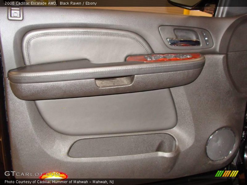 Black Raven / Ebony 2008 Cadillac Escalade AWD