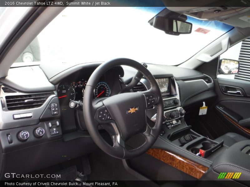 Summit White / Jet Black 2016 Chevrolet Tahoe LTZ 4WD