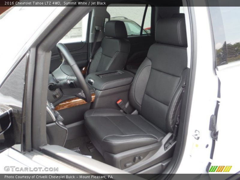 Front Seat of 2016 Tahoe LTZ 4WD