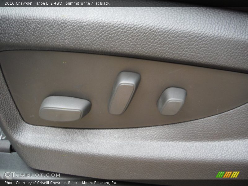Summit White / Jet Black 2016 Chevrolet Tahoe LTZ 4WD
