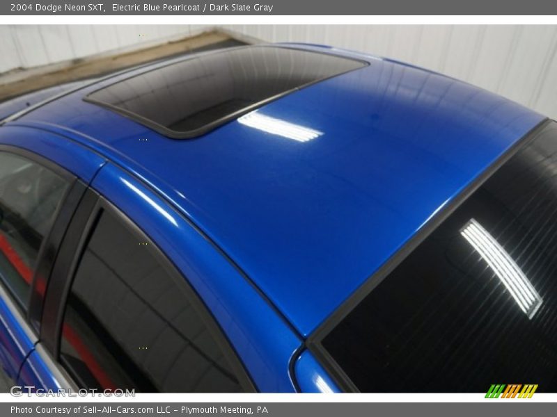 Electric Blue Pearlcoat / Dark Slate Gray 2004 Dodge Neon SXT