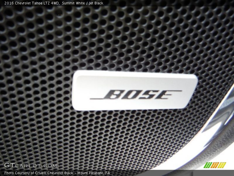 Summit White / Jet Black 2016 Chevrolet Tahoe LTZ 4WD