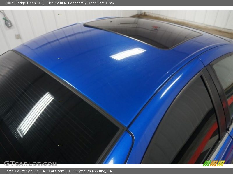 Electric Blue Pearlcoat / Dark Slate Gray 2004 Dodge Neon SXT
