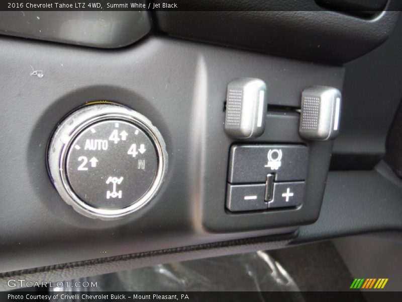 Controls of 2016 Tahoe LTZ 4WD