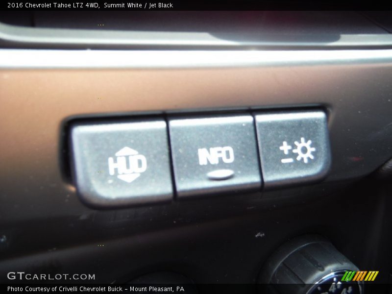 Summit White / Jet Black 2016 Chevrolet Tahoe LTZ 4WD