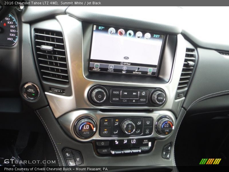 Controls of 2016 Tahoe LTZ 4WD