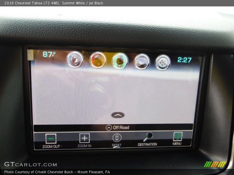 Summit White / Jet Black 2016 Chevrolet Tahoe LTZ 4WD