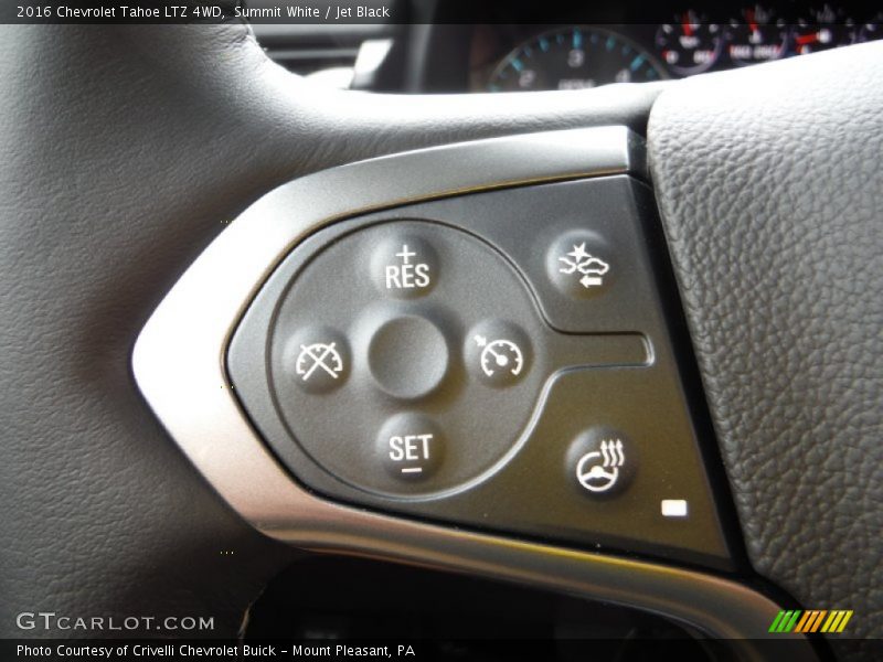 Summit White / Jet Black 2016 Chevrolet Tahoe LTZ 4WD