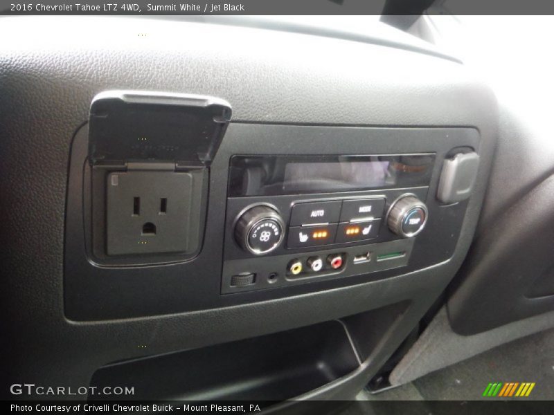 Summit White / Jet Black 2016 Chevrolet Tahoe LTZ 4WD