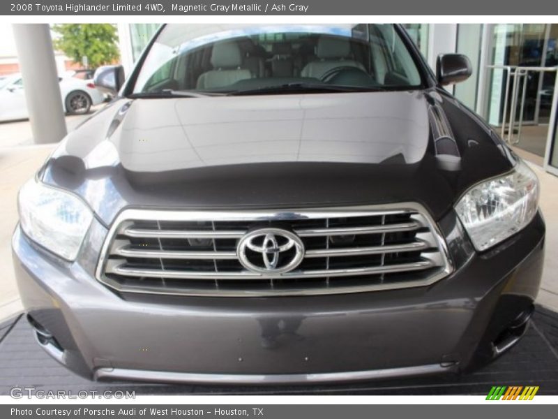 Magnetic Gray Metallic / Ash Gray 2008 Toyota Highlander Limited 4WD