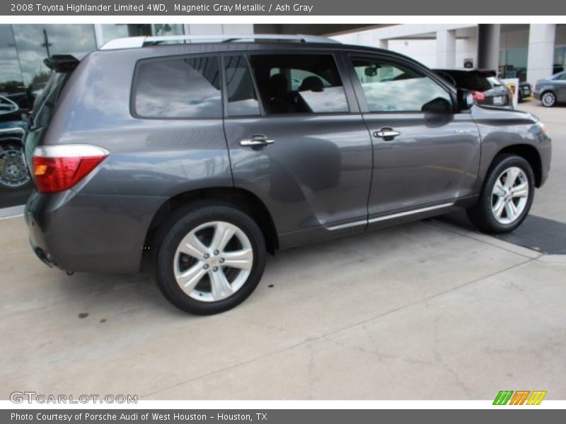 Magnetic Gray Metallic / Ash Gray 2008 Toyota Highlander Limited 4WD