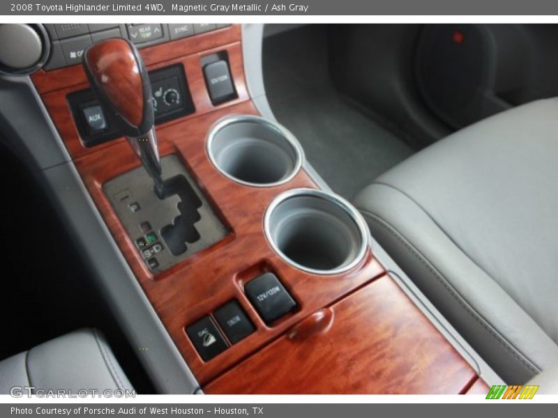 Magnetic Gray Metallic / Ash Gray 2008 Toyota Highlander Limited 4WD