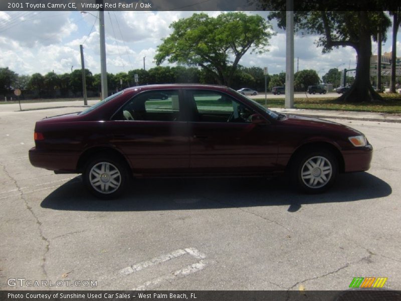 Vintage Red Pearl / Oak 2001 Toyota Camry CE