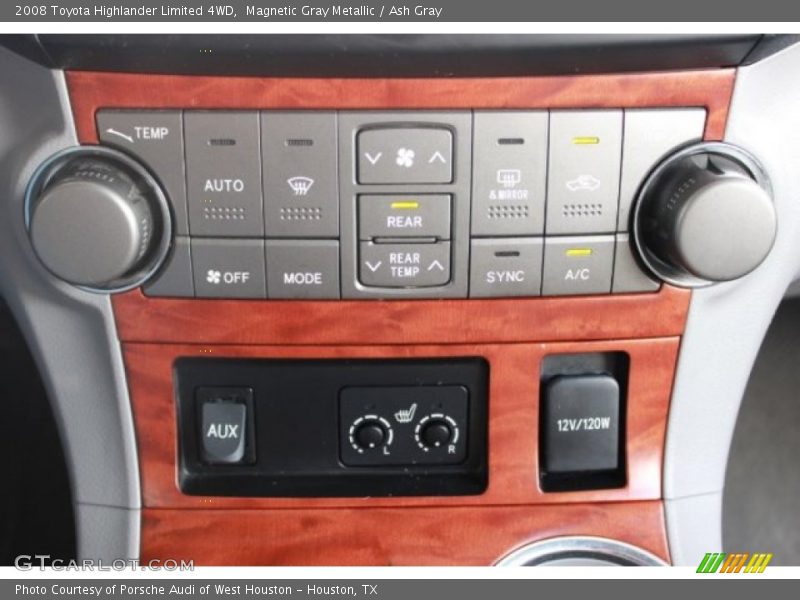 Magnetic Gray Metallic / Ash Gray 2008 Toyota Highlander Limited 4WD