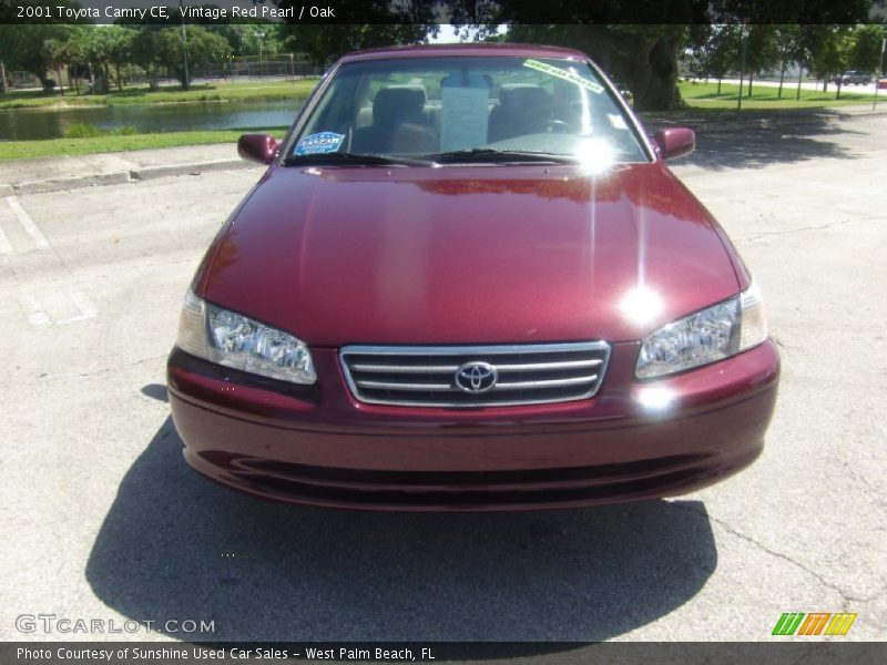 Vintage Red Pearl / Oak 2001 Toyota Camry CE