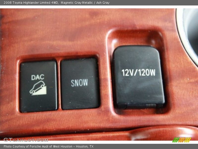 Magnetic Gray Metallic / Ash Gray 2008 Toyota Highlander Limited 4WD
