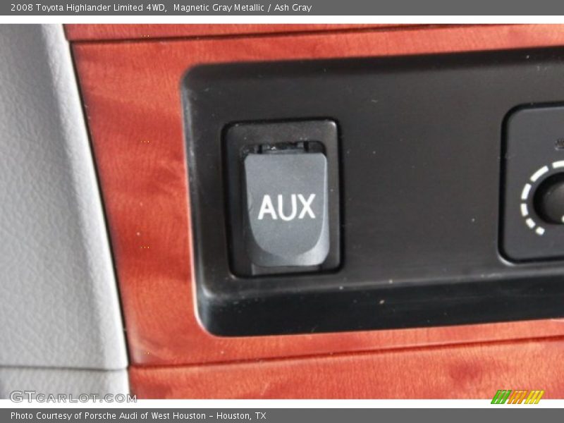 Magnetic Gray Metallic / Ash Gray 2008 Toyota Highlander Limited 4WD