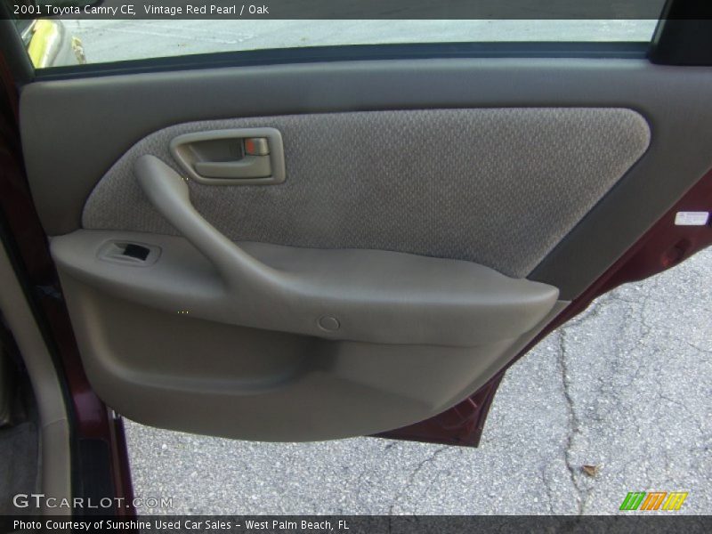 Vintage Red Pearl / Oak 2001 Toyota Camry CE