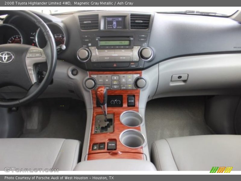 Magnetic Gray Metallic / Ash Gray 2008 Toyota Highlander Limited 4WD
