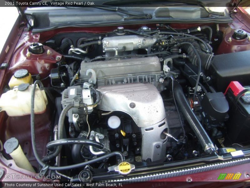 Vintage Red Pearl / Oak 2001 Toyota Camry CE
