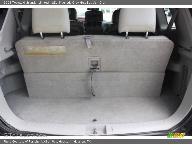 Magnetic Gray Metallic / Ash Gray 2008 Toyota Highlander Limited 4WD