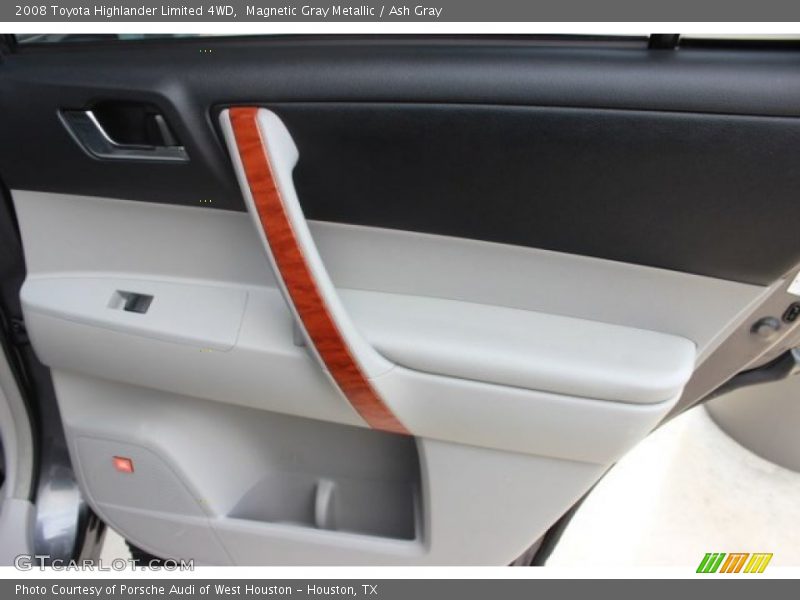 Magnetic Gray Metallic / Ash Gray 2008 Toyota Highlander Limited 4WD