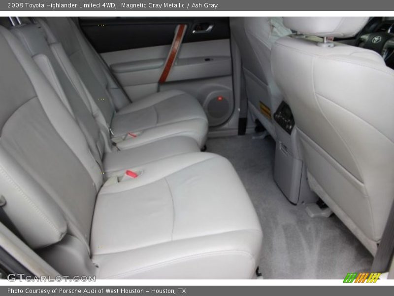 Magnetic Gray Metallic / Ash Gray 2008 Toyota Highlander Limited 4WD