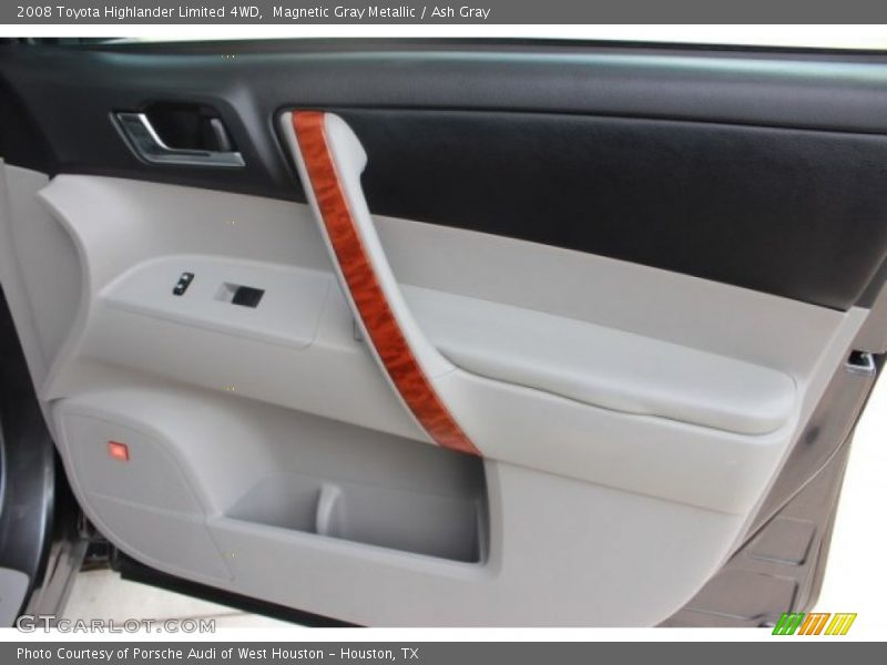 Magnetic Gray Metallic / Ash Gray 2008 Toyota Highlander Limited 4WD