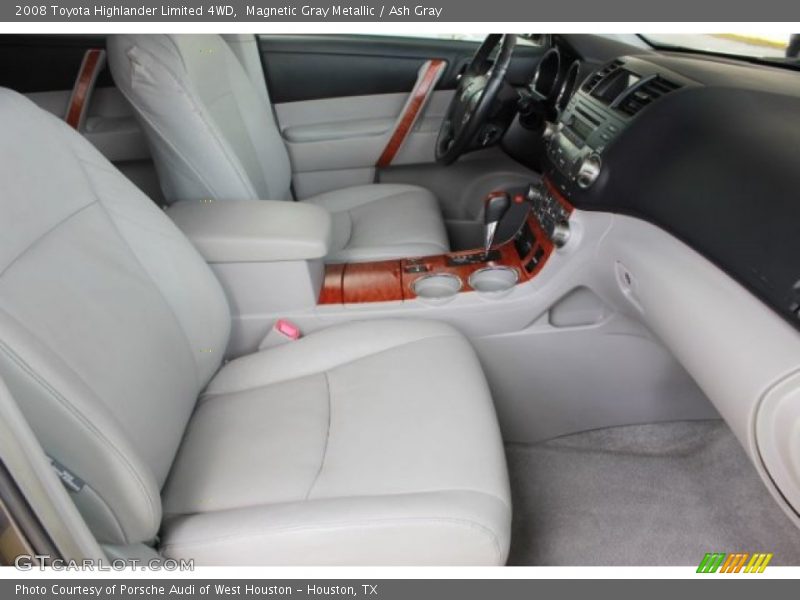 Magnetic Gray Metallic / Ash Gray 2008 Toyota Highlander Limited 4WD