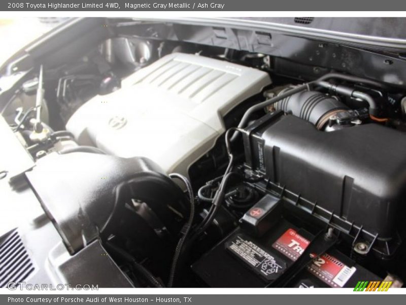 Magnetic Gray Metallic / Ash Gray 2008 Toyota Highlander Limited 4WD