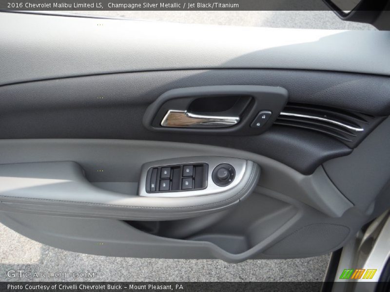 Champagne Silver Metallic / Jet Black/Titanium 2016 Chevrolet Malibu Limited LS