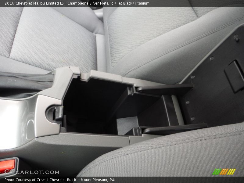 Champagne Silver Metallic / Jet Black/Titanium 2016 Chevrolet Malibu Limited LS