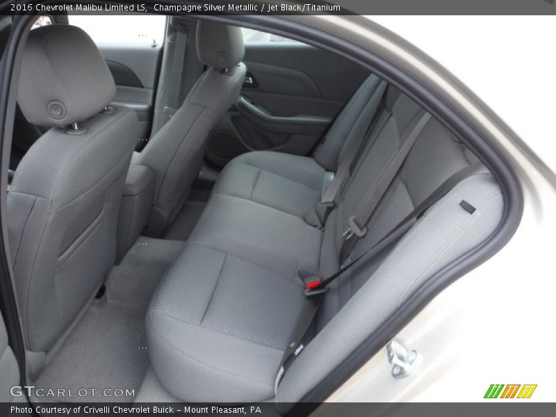 Champagne Silver Metallic / Jet Black/Titanium 2016 Chevrolet Malibu Limited LS