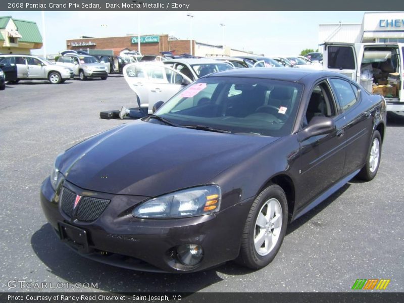 Dark Mocha Metallic / Ebony 2008 Pontiac Grand Prix Sedan