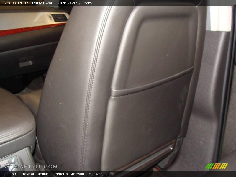 Black Raven / Ebony 2008 Cadillac Escalade AWD