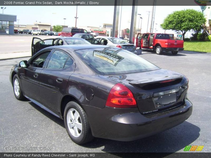 Dark Mocha Metallic / Ebony 2008 Pontiac Grand Prix Sedan
