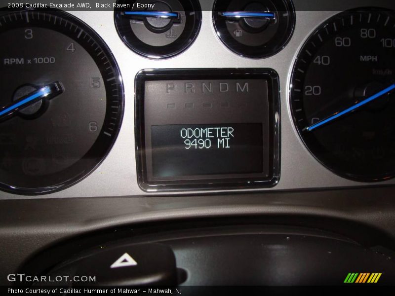 Black Raven / Ebony 2008 Cadillac Escalade AWD