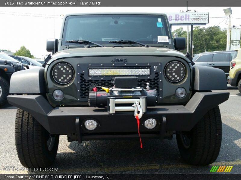 Tank / Black 2015 Jeep Wrangler Unlimited Sport 4x4