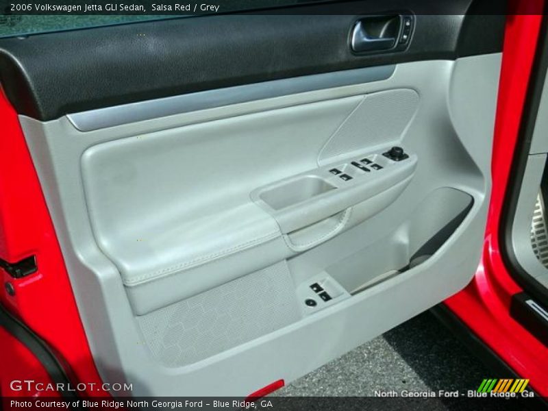 Salsa Red / Grey 2006 Volkswagen Jetta GLI Sedan