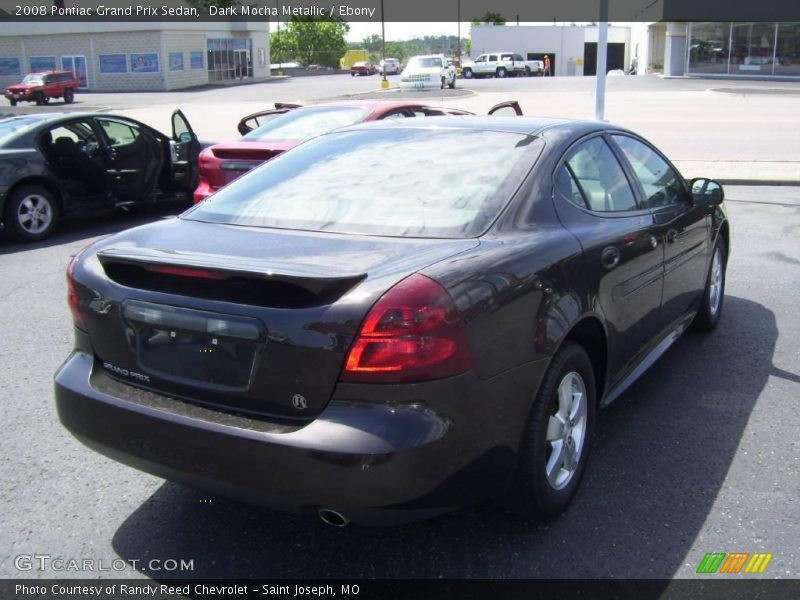 Dark Mocha Metallic / Ebony 2008 Pontiac Grand Prix Sedan
