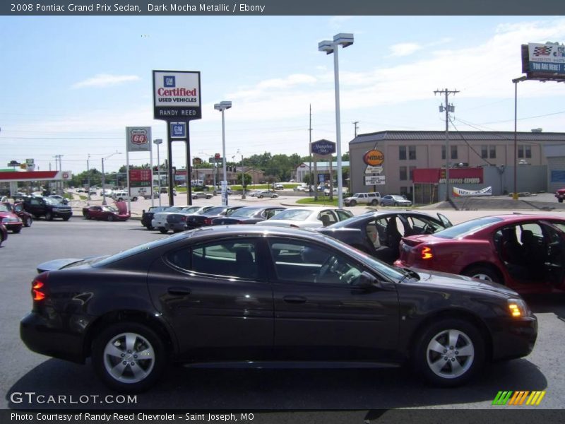 Dark Mocha Metallic / Ebony 2008 Pontiac Grand Prix Sedan