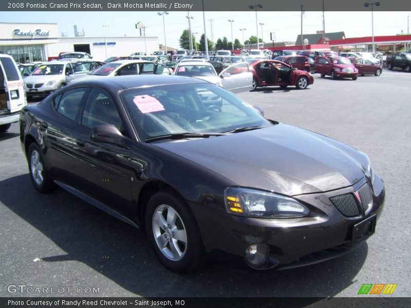 Dark Mocha Metallic / Ebony 2008 Pontiac Grand Prix Sedan
