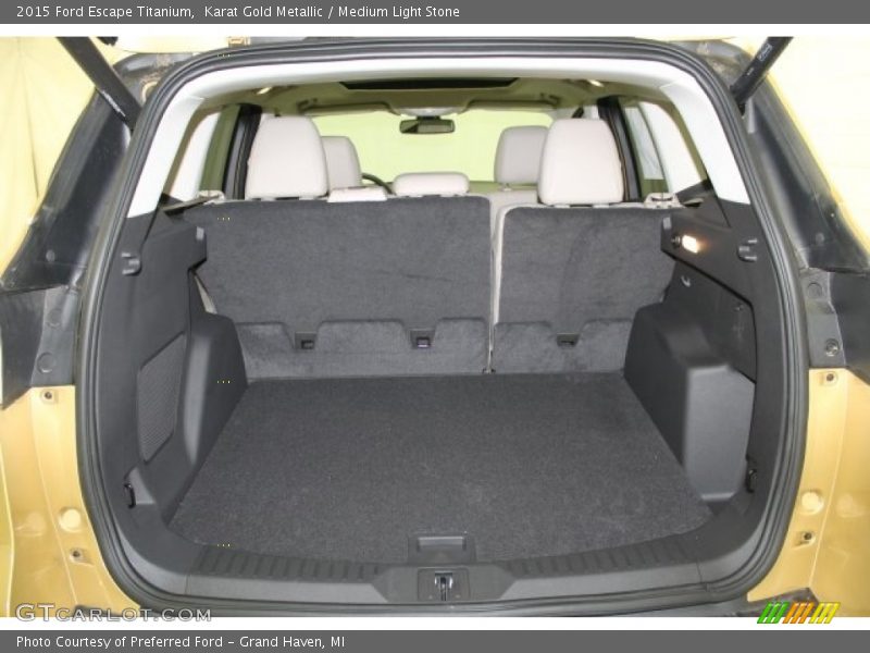 Karat Gold Metallic / Medium Light Stone 2015 Ford Escape Titanium