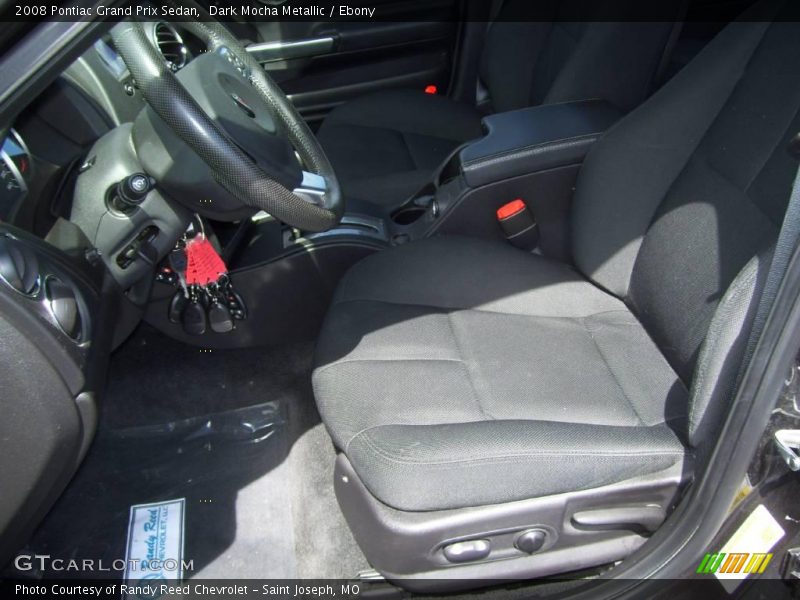 Dark Mocha Metallic / Ebony 2008 Pontiac Grand Prix Sedan